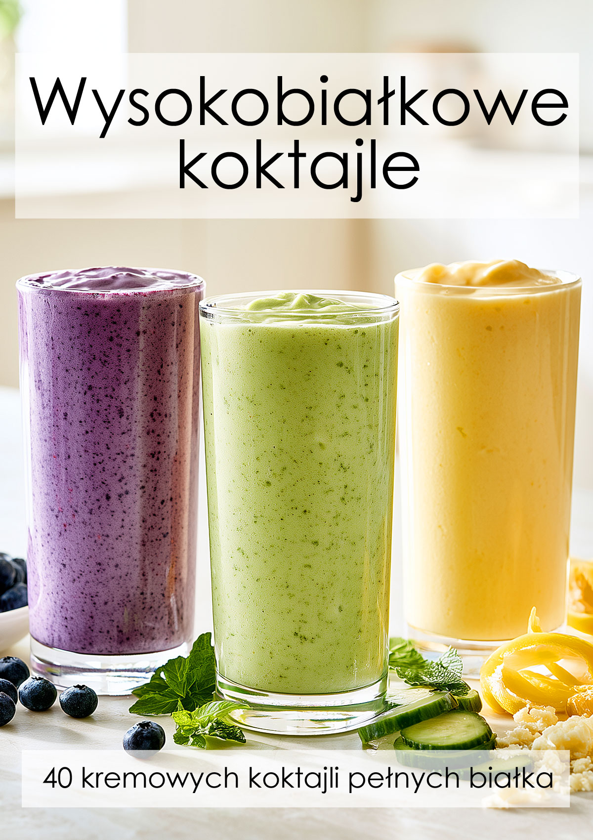 Wysokobiałkowe koktajle [ebook]