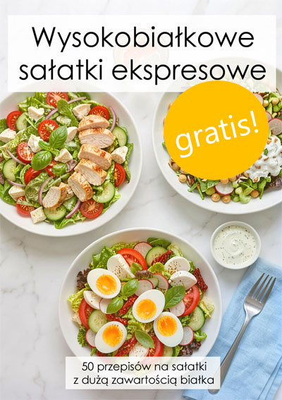 Wysokobiałkowe sałatki ekspresowe