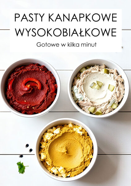 Pasty kanapkowe wysokobiałkowe [ebook]