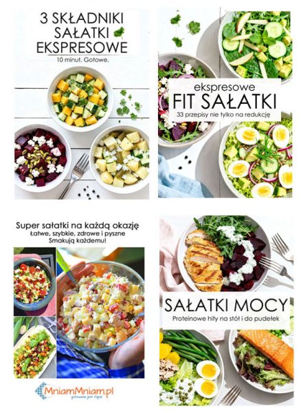 150+ sałatek na każdą okazję (pakiet 4 ebooków)