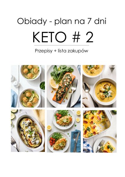 Obiady – plan na 7 dni KETO #2
